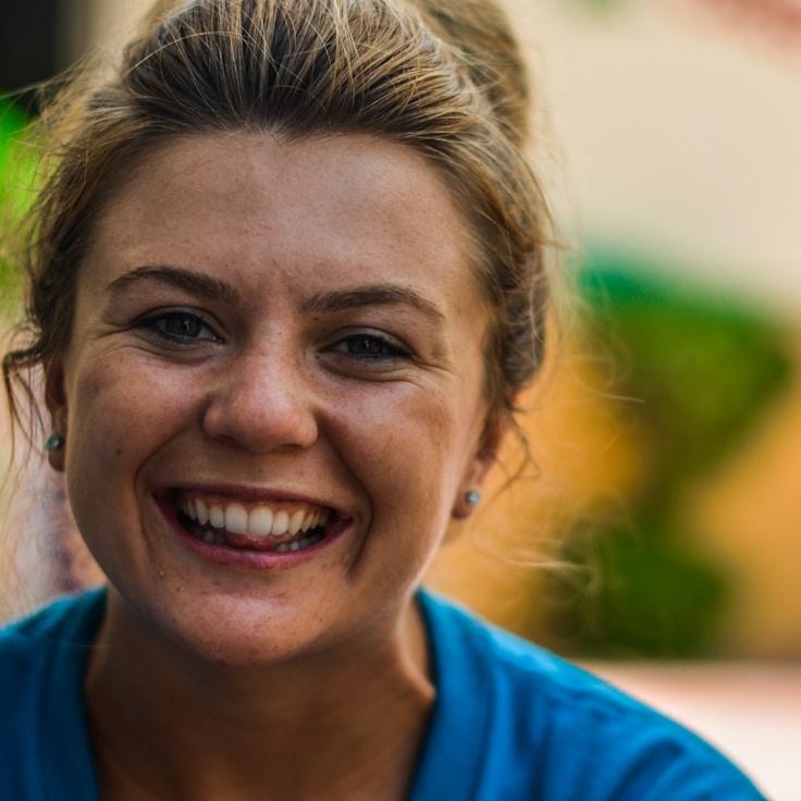 Portrait of Nova Ryker, group coordinator and fusion cooking expert